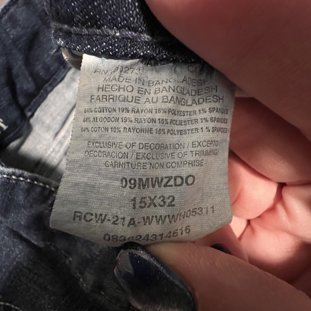 Wrangler Women's Mid-Rise Bootcut Jeans Style 09MWZDO Size 15 x 32 - Picture 5 of 11